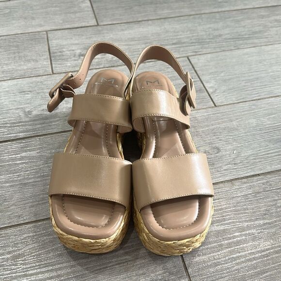 Marc Fisher Patryce Ankle Strap Espadrille Platform Wedge Sandals New! - Picture 9 of 11